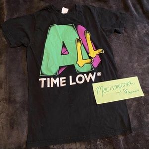 Classic All Time Low band tee